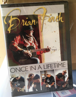 LIVE DVD von Brian Finch " Once In A Lifetime "